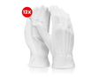 Primary image PVC cotton gloves Grip,pack of 12 white