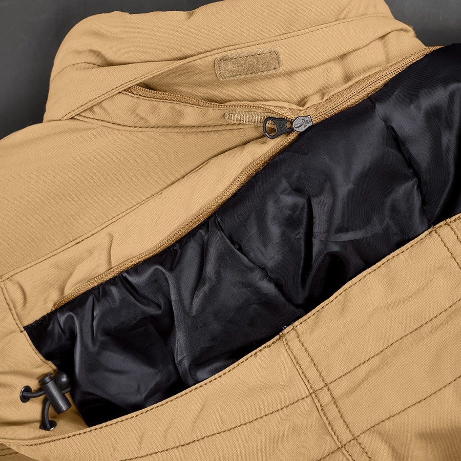 Detailed image Parka e.s.iconic, ladies' almondbrown