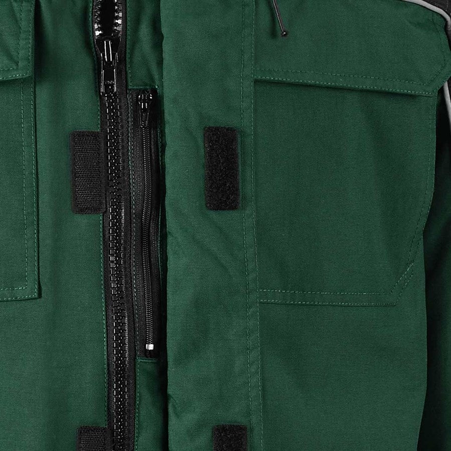 Detailed image Parka e.s.image green/black