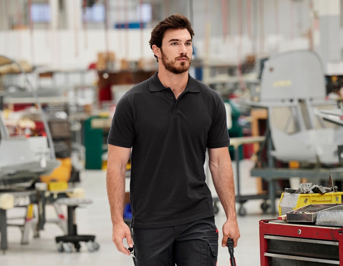 Main action image Pique-Polo e.s.industry black