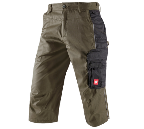 Primary image 3/4 length trousers e.s.active olive/black