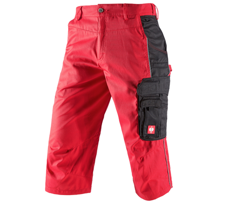 Primary image 3/4 length trousers e.s.active red/black
