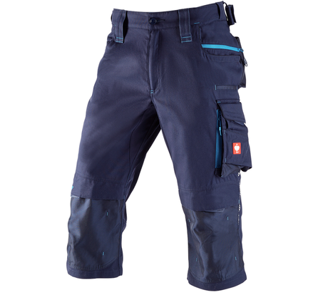 Primary image 3/4 length trousers e.s.motion 2020 navy/atoll
