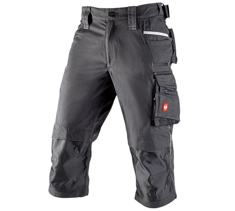 Primary image 3/4 length trousers e.s.motion 2020 anthracite/platinum