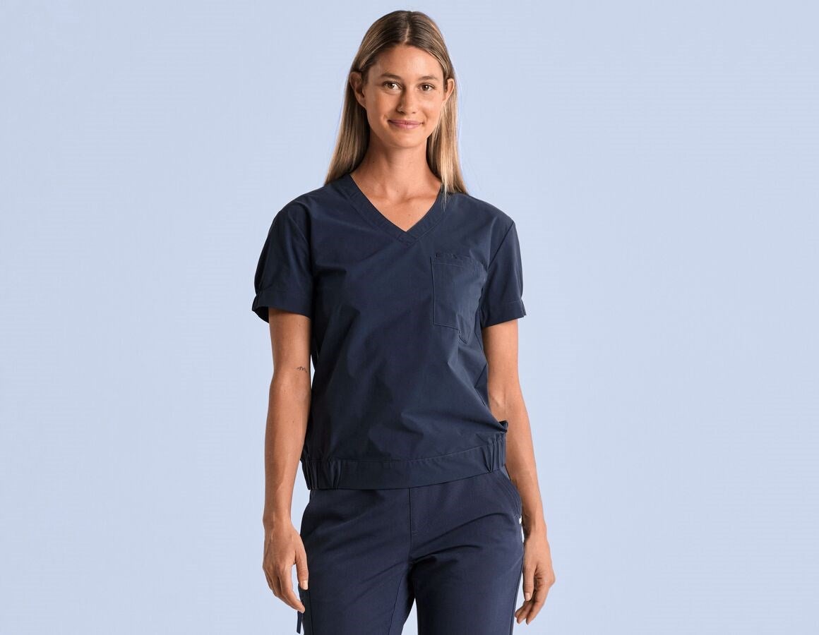 Main action image Pocket Shirt e.s.avida, ladies’ navy