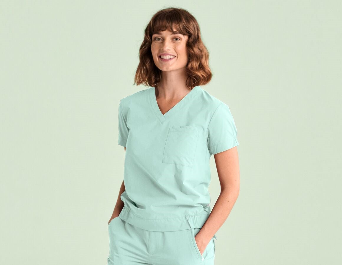 Main action image Pocket Shirt e.s.avida, ladies’ softgreen