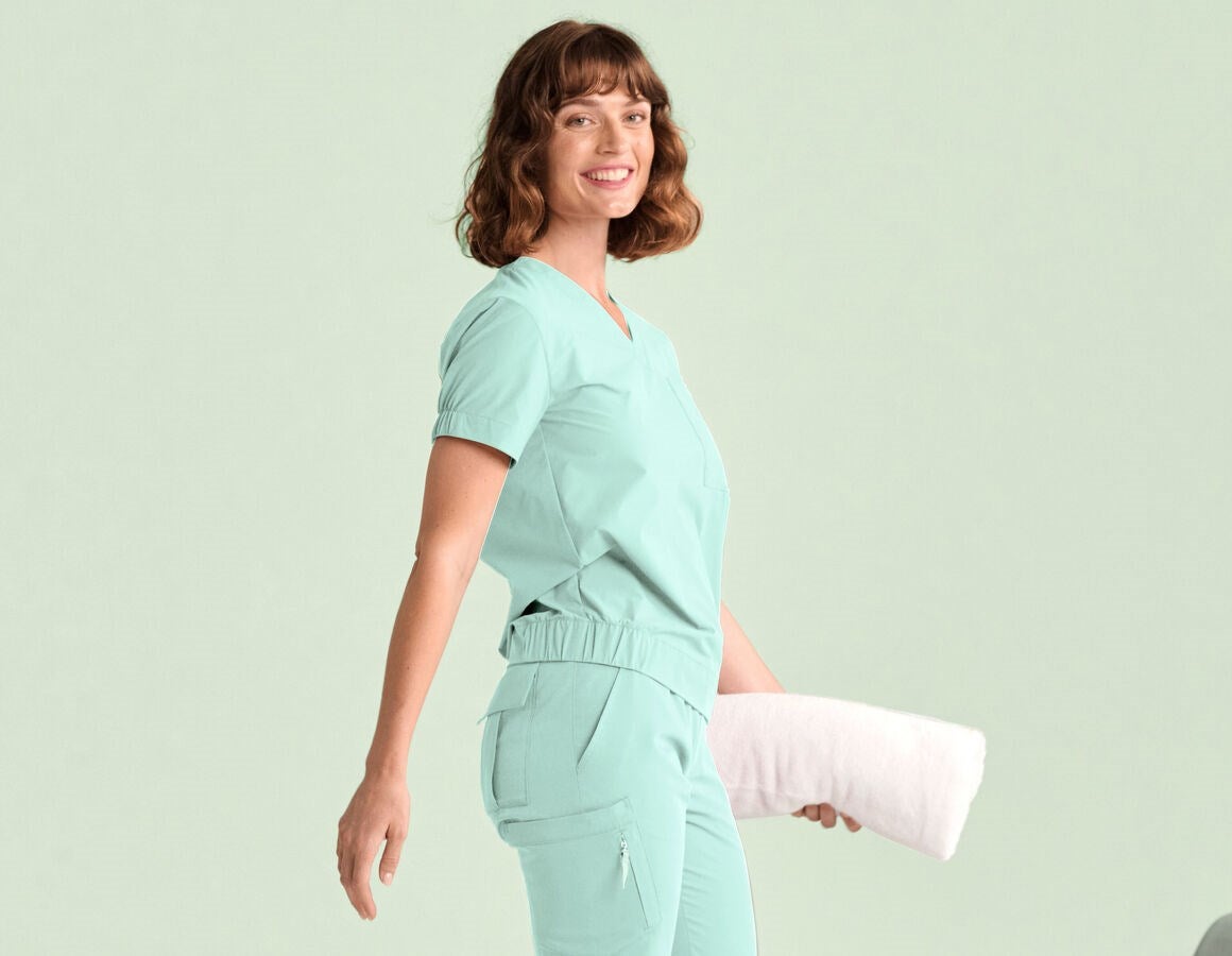 Additional image 1 Pocket Shirt e.s.avida, ladies’ softgreen