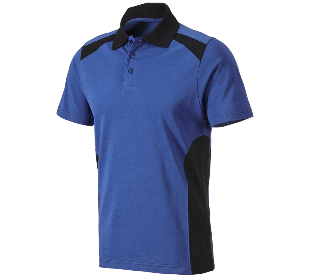 Primary image Polo shirt cotton e.s.active royalblue/black