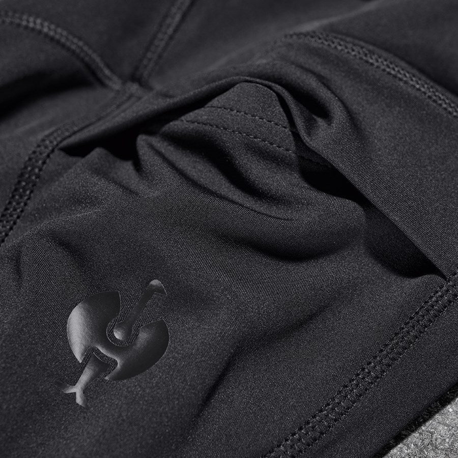 Detailed image Race tights short e.s.trail, ladies' black