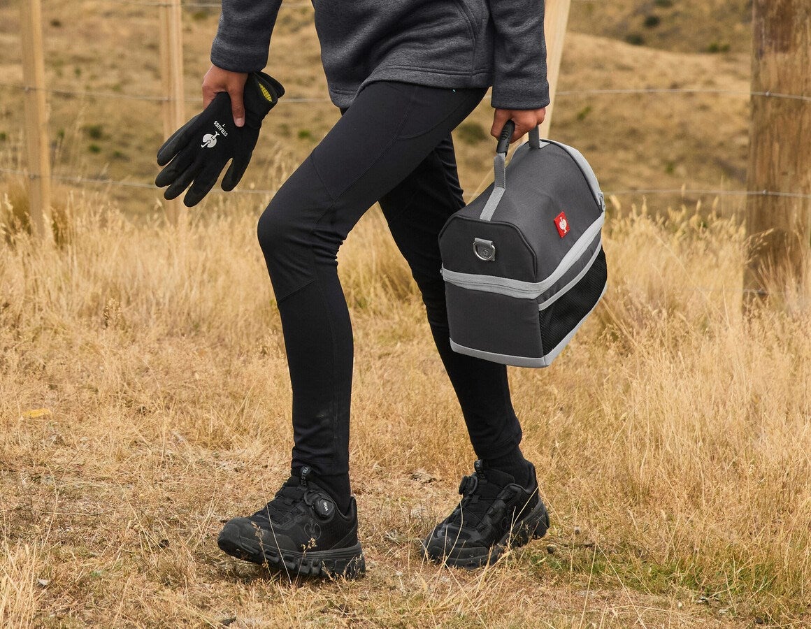 Additional image 2 Race tights e.s.trail, children's black/lapisturquoise