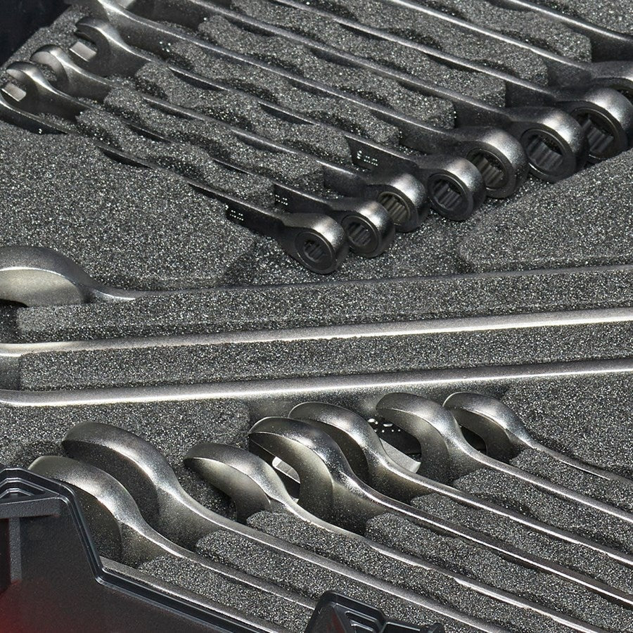 Detailed image Ratch-Tech set, straight in STRAUSSbox 145 midi+ 