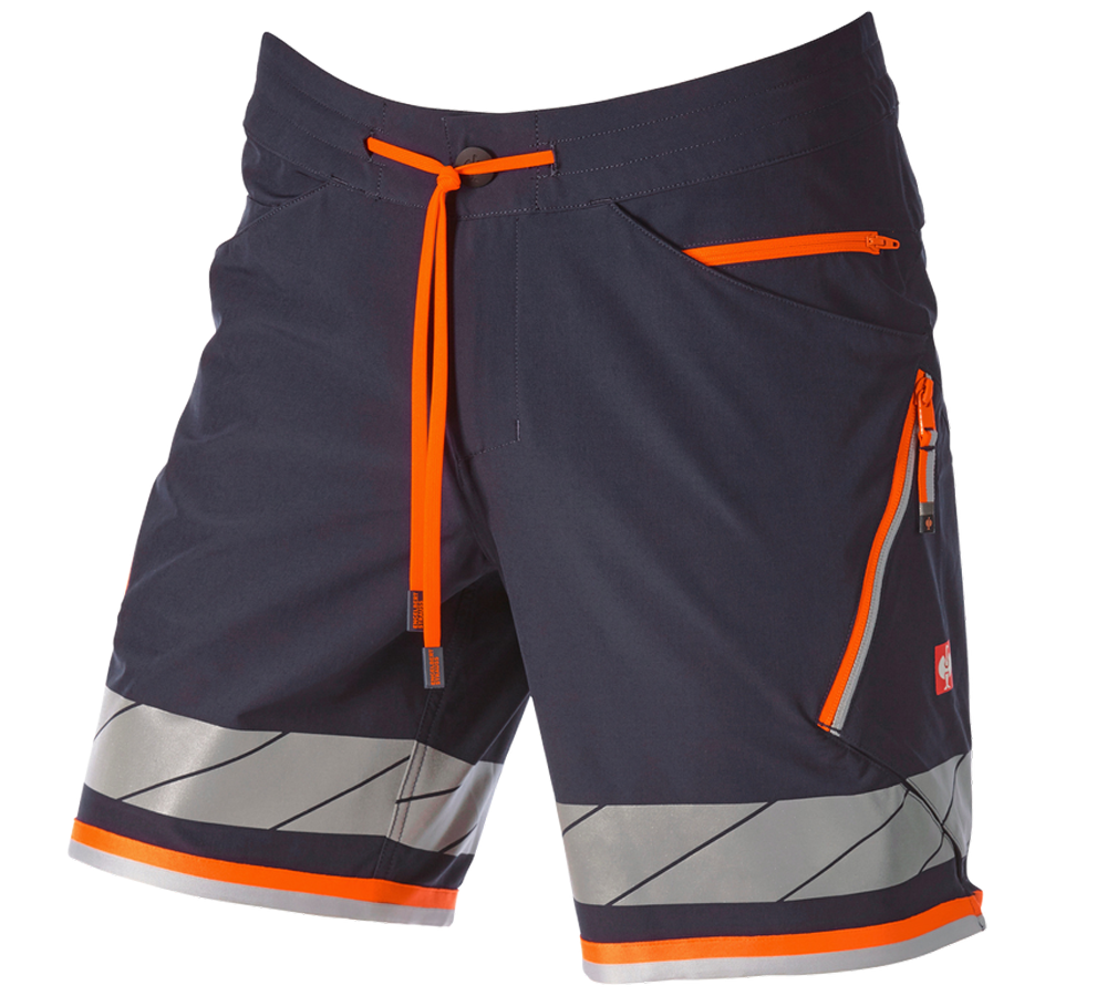 Primary image Reflex functional shorts e.s.ambition navy/high-vis orange