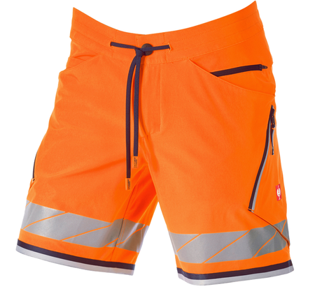 Primary image Reflex functional shorts e.s.ambition high-vis orange/navy