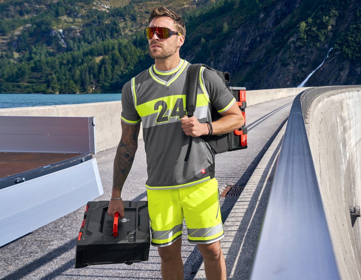 Additional image 2 Reflex functional shorts e.s.ambition high-vis yellow/anthracite