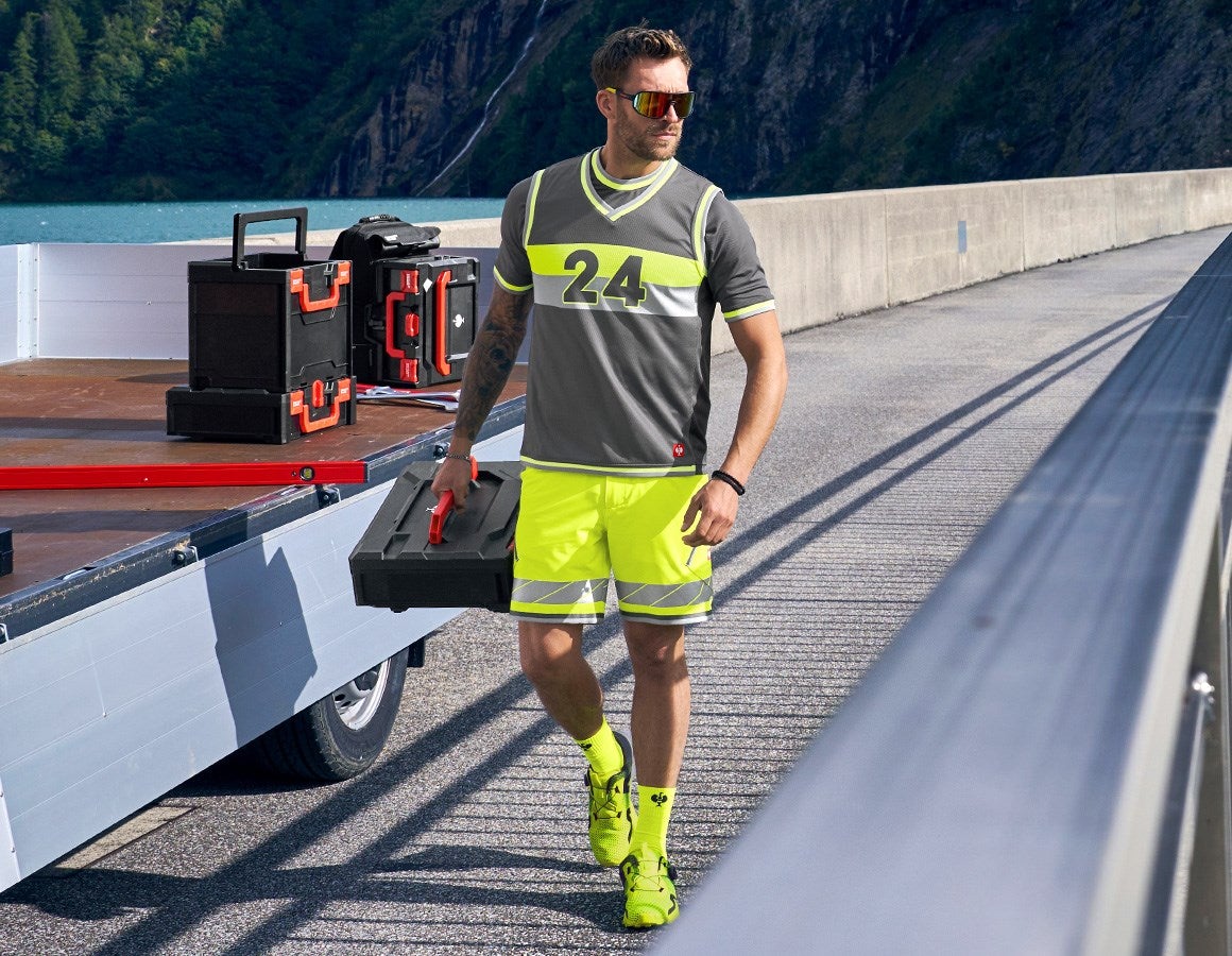 Additional image 3 Reflex functional shorts e.s.ambition high-vis yellow/anthracite