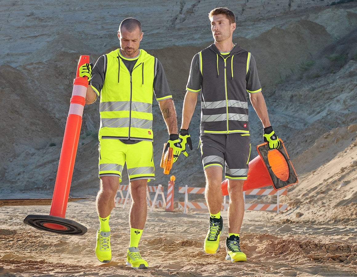 Additional image 5 Reflex functional shorts e.s.ambition anthracite/high-vis yellow