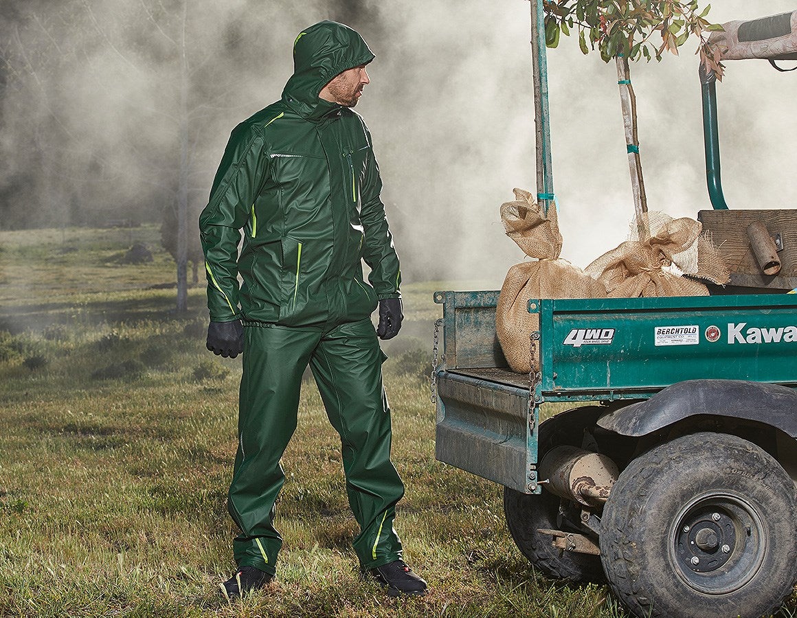 Additional image 1 Rain trousers e.s.motion 2020 superflex green/seagreen