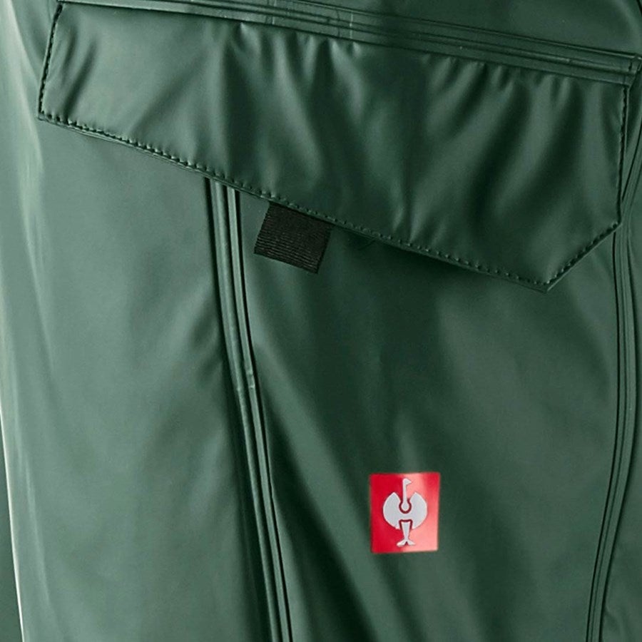 Detailed image Rain trousers e.s.motion 2020 superflex green/seagreen