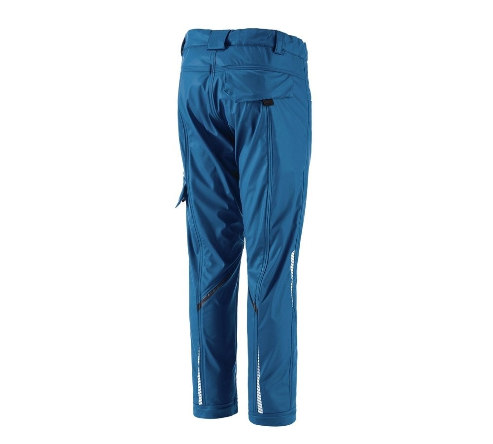 Secondary image Rain trousers e.s.motion 2020 superflex,children's atoll/navy