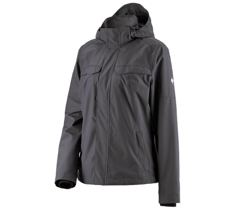 Primary image Rain jacket e.s.concrete, ladies' anthracite
