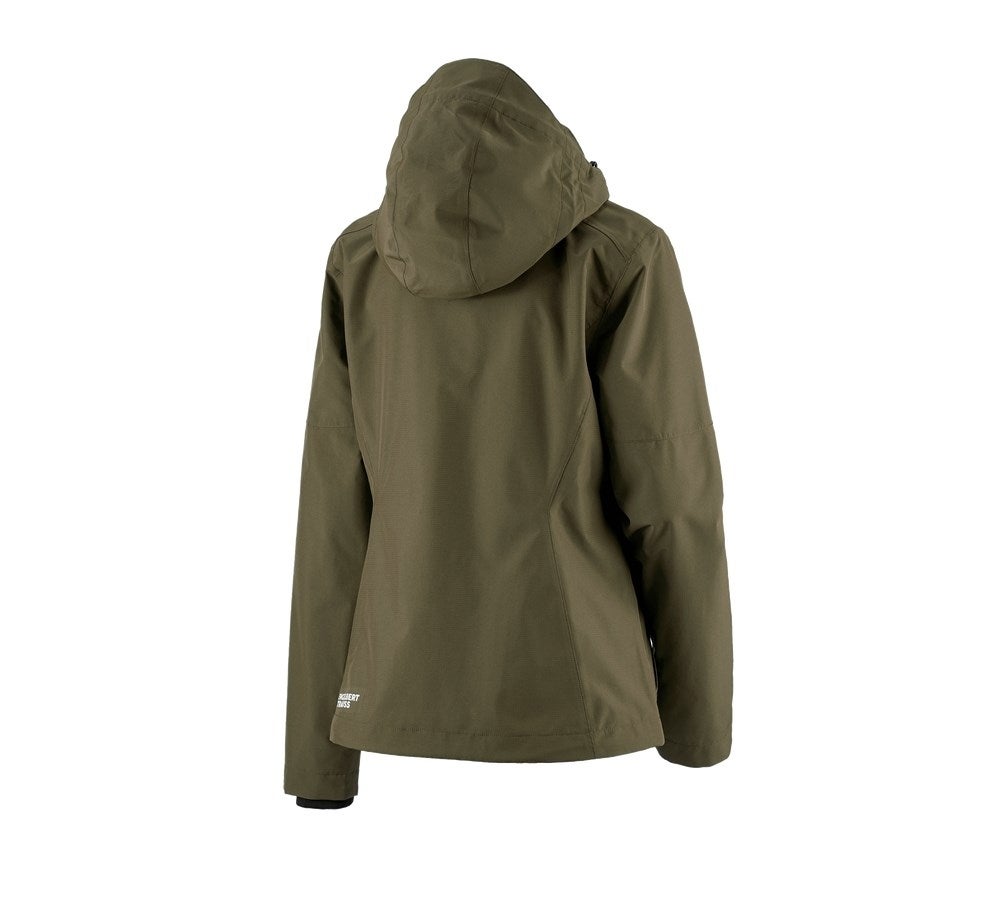 Secondary image Rain jacket e.s.concrete, ladies' mudgreen