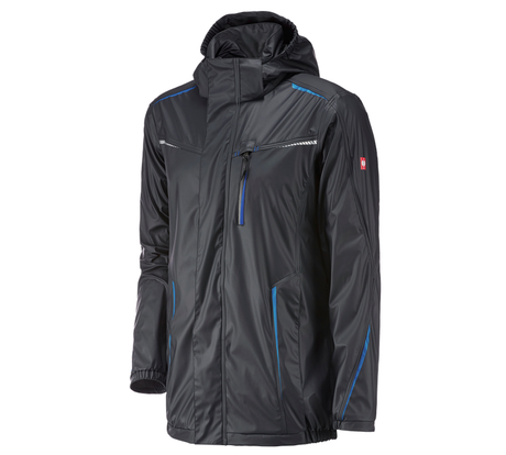 Primary image Rain jacket e.s.motion 2020 superflex graphite/gentianblue