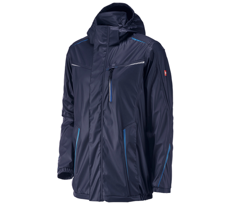 Primary image Rain jacket e.s.motion 2020 superflex navy/atoll