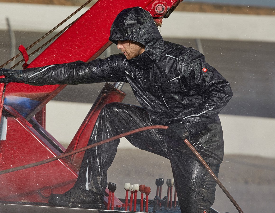 Additional image 1 Rain jacket e.s.motion 2020 superflex black/platinum