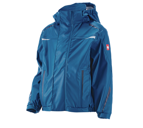 Primary image Rain jacket e.s.motion 2020 superflex, children's atoll/navy
