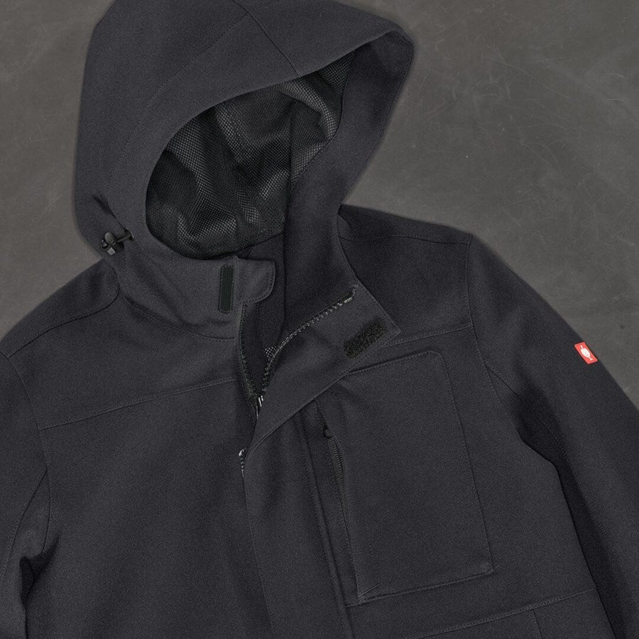 Detailed image Rain Parka e.s.e:pic, ladies' black