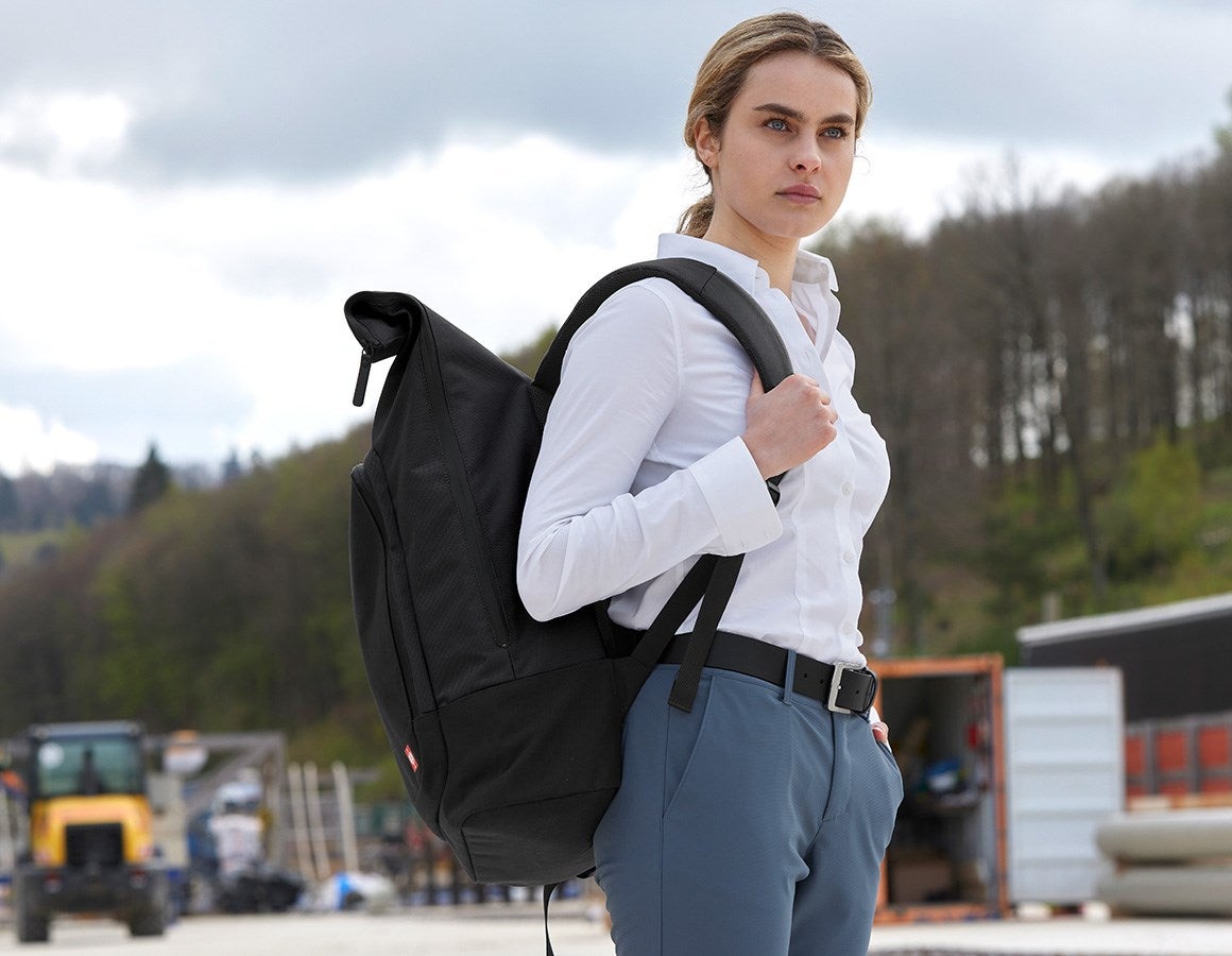 Additional image 1 Rolltop backpack e.s.work&travel black