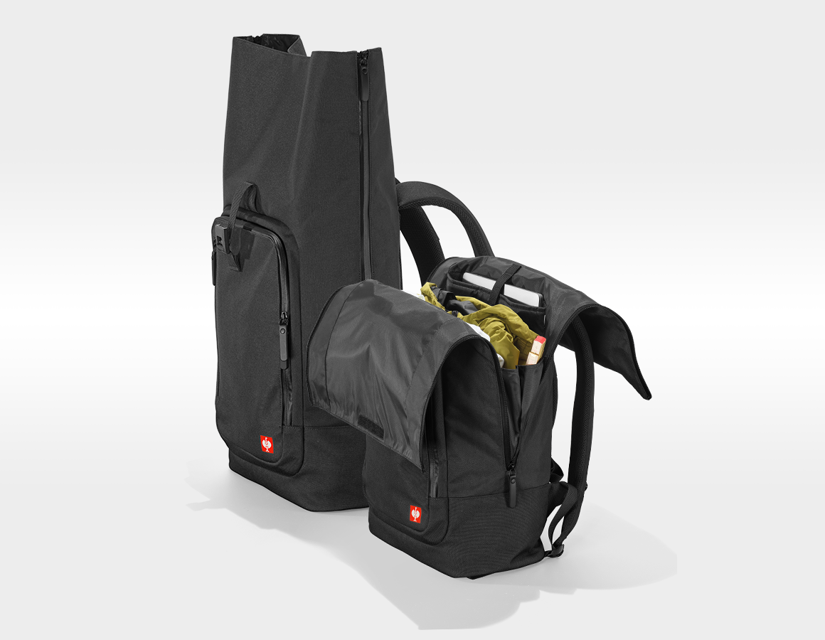 Additional image 3 Rolltop backpack e.s.work&travel black