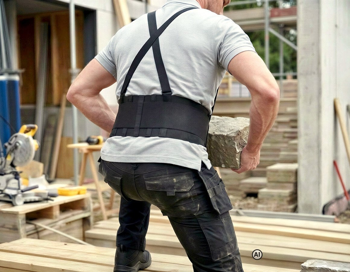 Main action image Back Support Belt Athlet black