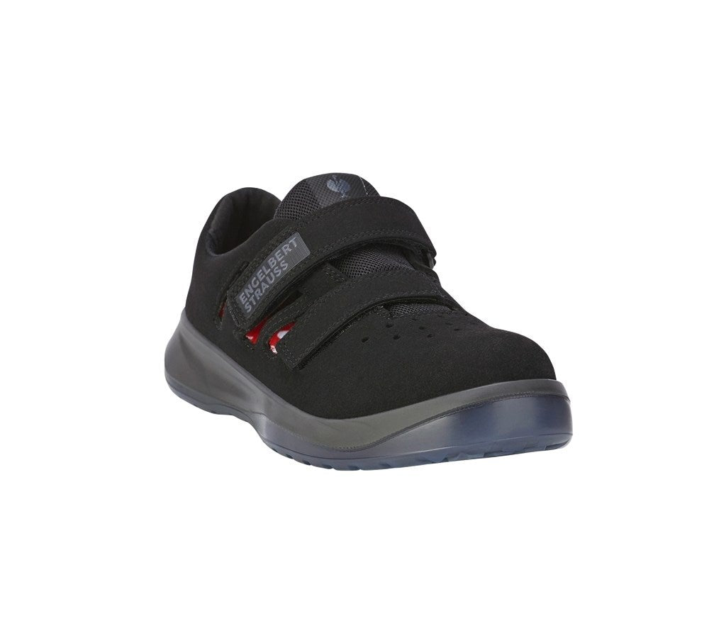 Secondary image S1P Safety sandals e.s. Banco black/anthracite