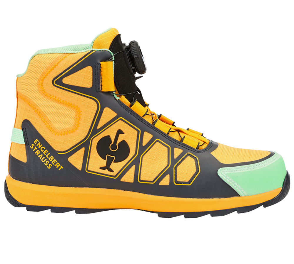 Primary image S1P Safety boots e.s. Baham II mid anthracite/arizonaorange