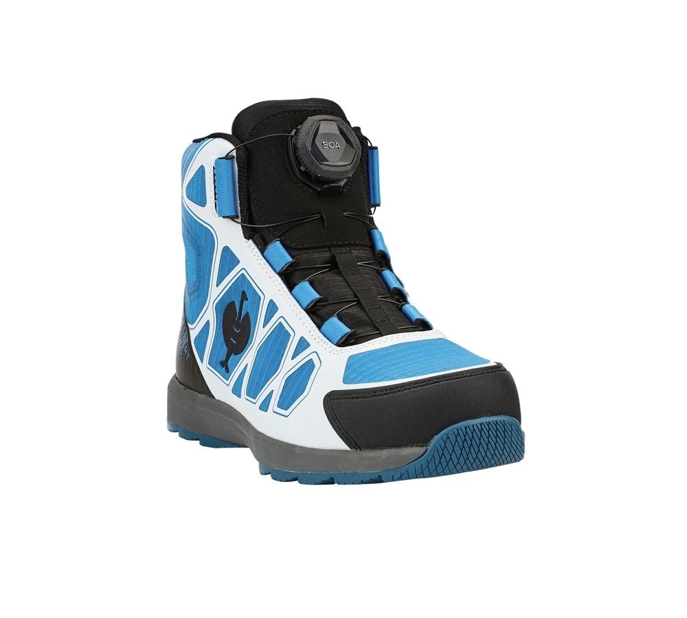 Secondary image S1P Safety boots e.s. Baham II mid royalblue/black