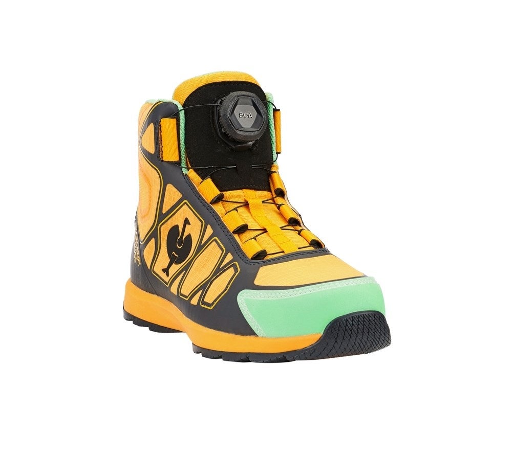 Secondary image S1P Safety boots e.s. Baham II mid anthracite/arizonaorange