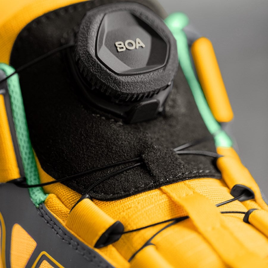 Detailed image S1P Safety boots e.s. Baham II mid anthracite/arizonaorange