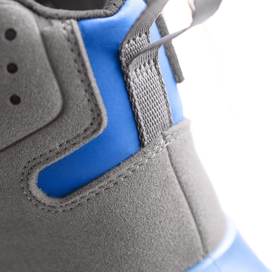 Detailed image S1P Safety shoes e.s. Banco mid anthracite/alkaliblue