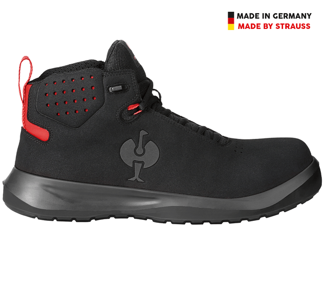 Primary image S1P Safety shoes e.s. Banco mid black