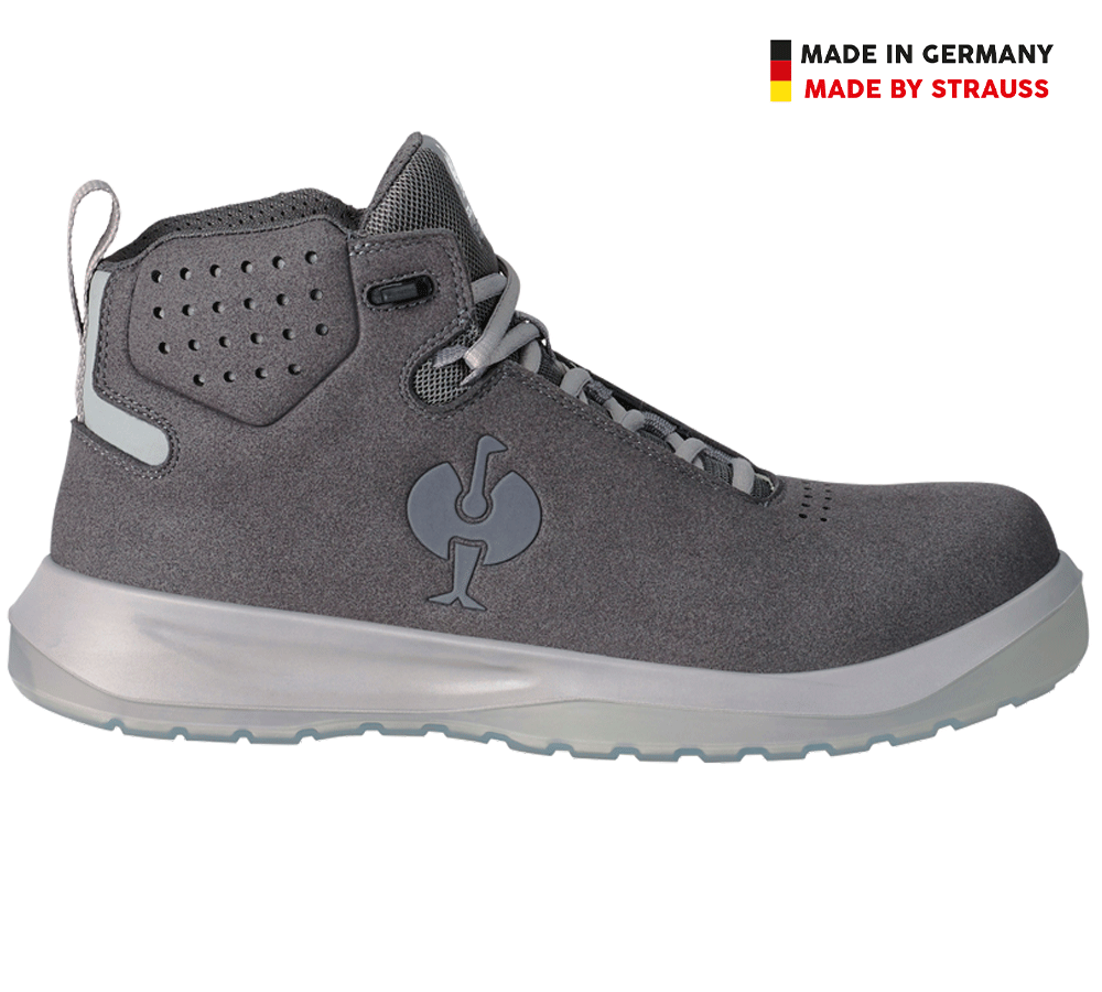 Primary image S1P Safety shoes e.s. Banco mid anthracite/pearlgrey