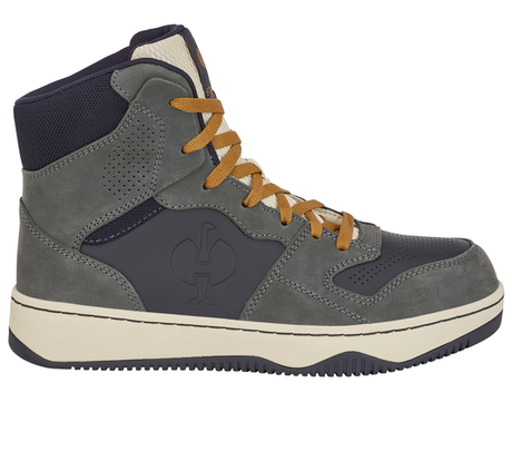 Primary image S1P Safety boots e.s. Eindhoven mid carbongrey/neroblue