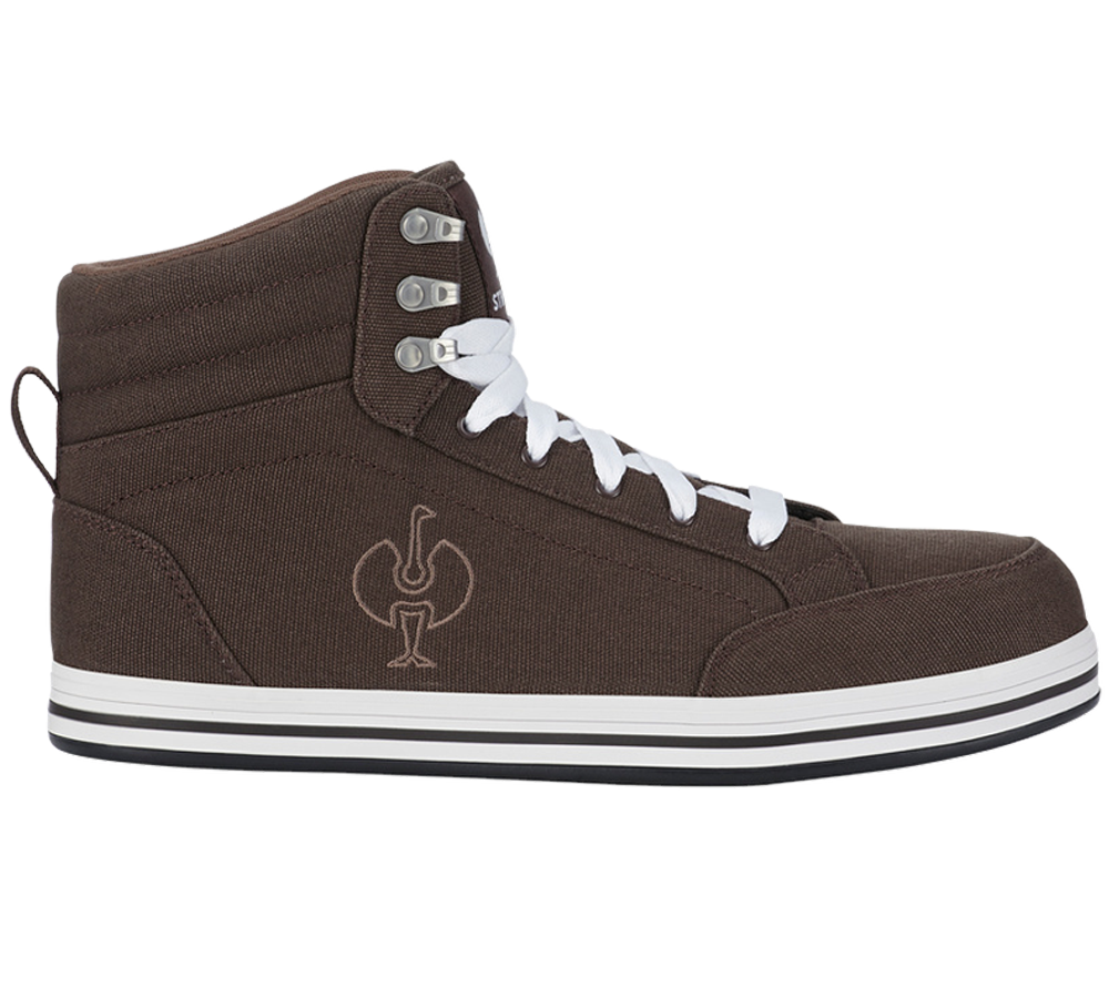 Primary image S1P Safety boots e.s. Tolosa II mid chestnut/hazelnut