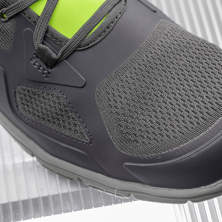 Detailed image S1 Safety shoes e.s. Manda low anthracite/high-vis yellow