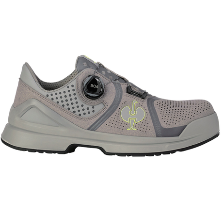 Primary image S1 Safety shoes e.s. Mareb pearlgrey/high-vis yellow
