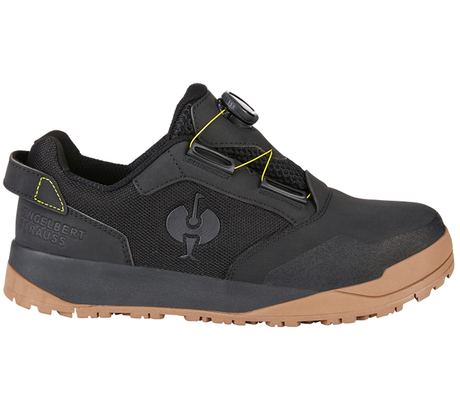 Primary image S1 Safety shoes e.s. Nakuru low black/acid yellow