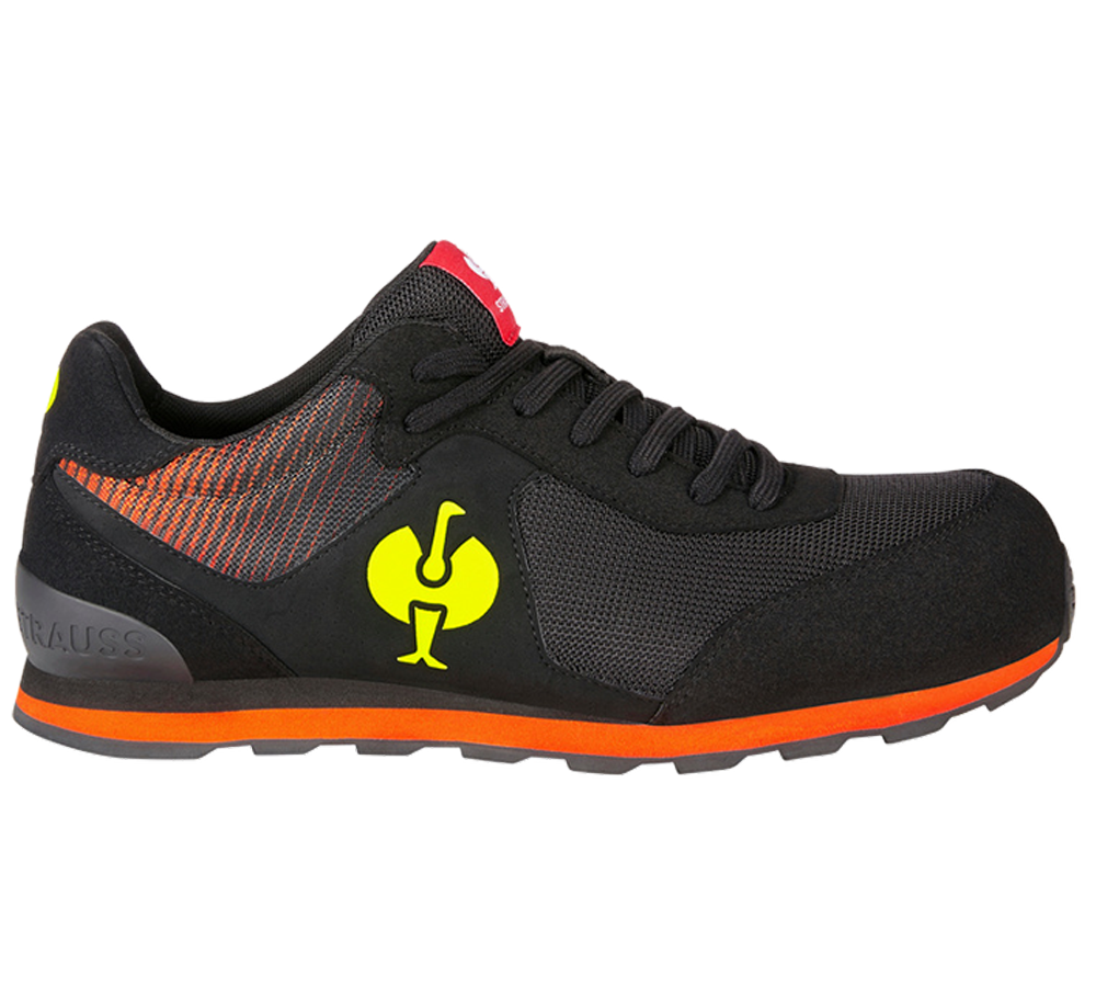 Primary image S1 Safety shoes e.s. Sirius II black/high-vis yellow/red