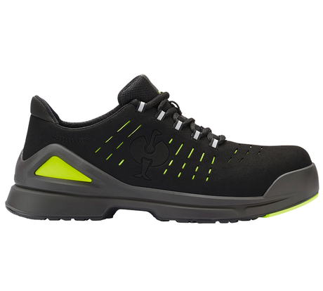 Primary image S1 Safety shoes e.s. Zembra black/high-vis yellow
