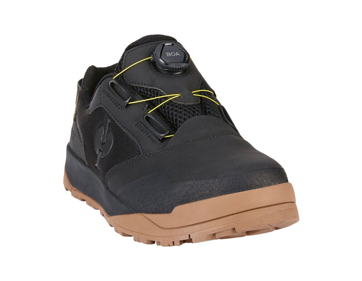Secondary image S1 Safety shoes e.s. Nakuru low black/acid yellow