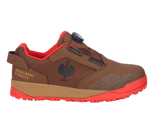 Primary image S1 Safety shoes e.s. Nakuru low desertbrown/solarred
